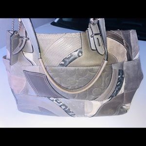 Patchwork Coach Handbag